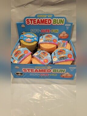 Dumpling Squishy Toy,( One )- Assorted Colors